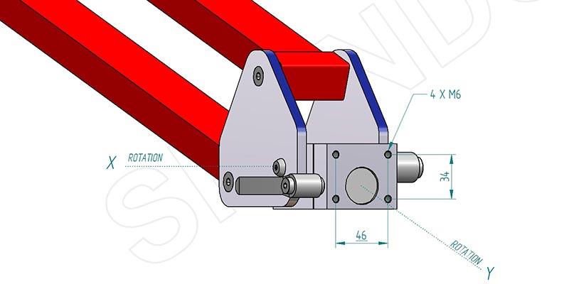 Balanced Articulated Arm - M - MULTIDIRECTIONAL HEAD