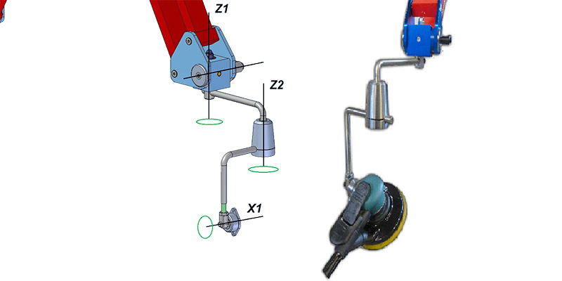 Balanced Articulated Arm - ORBITAL ATTACHMENT A