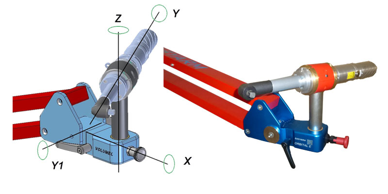 Balanced Articulated Arm - ORBITAL ATTACHMENT E