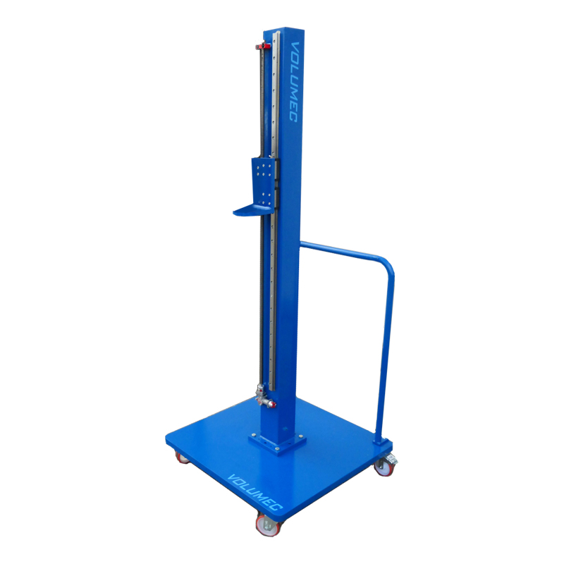 DESCRIPTION - CCM001 - TROLLEY WITH LIFTING COLUMN 800X800x30 mm 